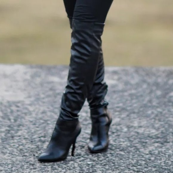 debutante thigh high boot charles by charles david